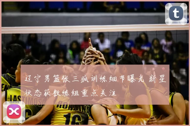 辽宁男篮张三疯训练细节曝光 新星状态获教练组重点关注